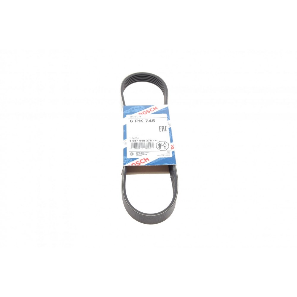 Ремінь генератора VW Caddy IV/Golf VII 1.0-1.2TSI/1.4TSI 15- (-AC) (6PK745)