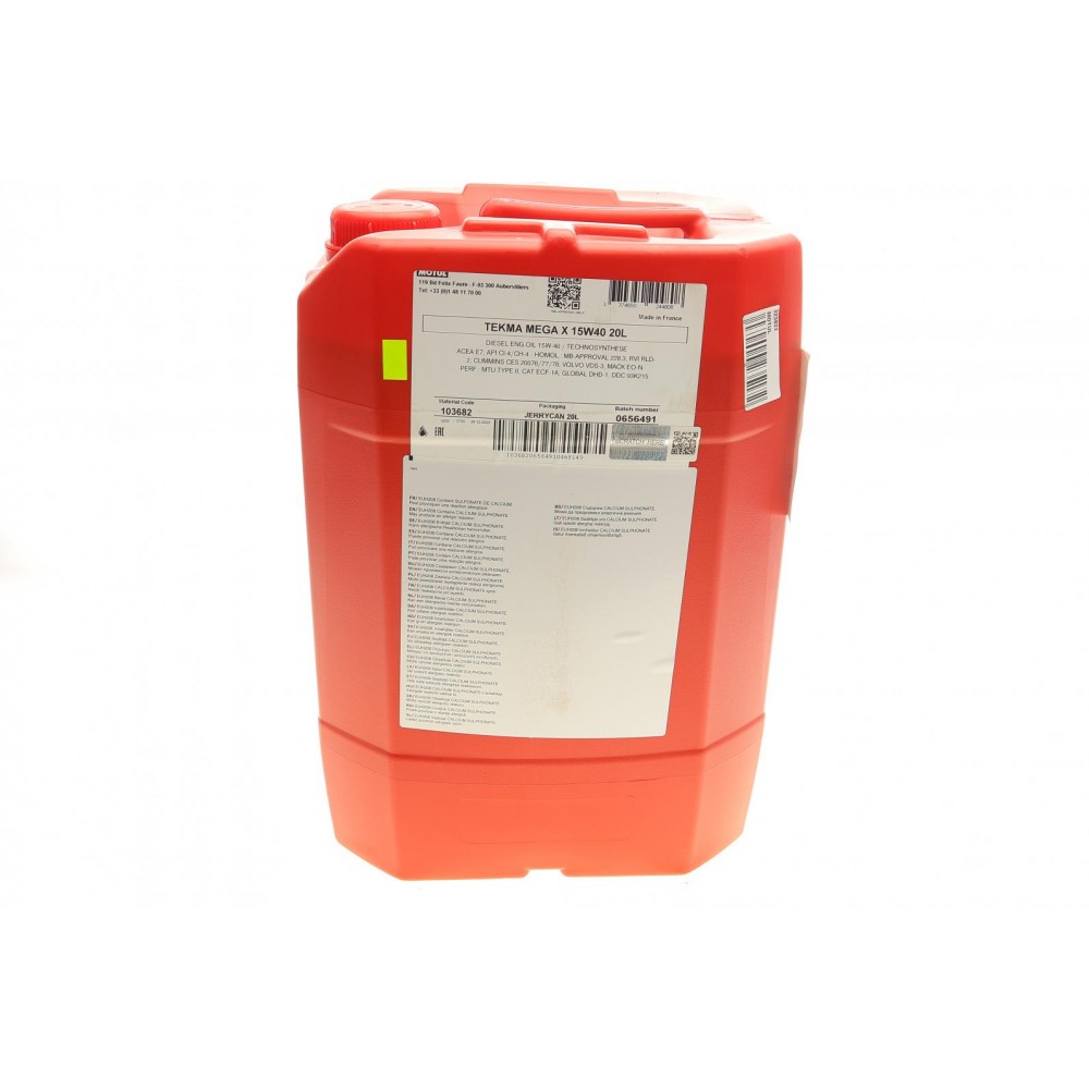 Олива 15W40 Tekma Mega X (20L) (103716)