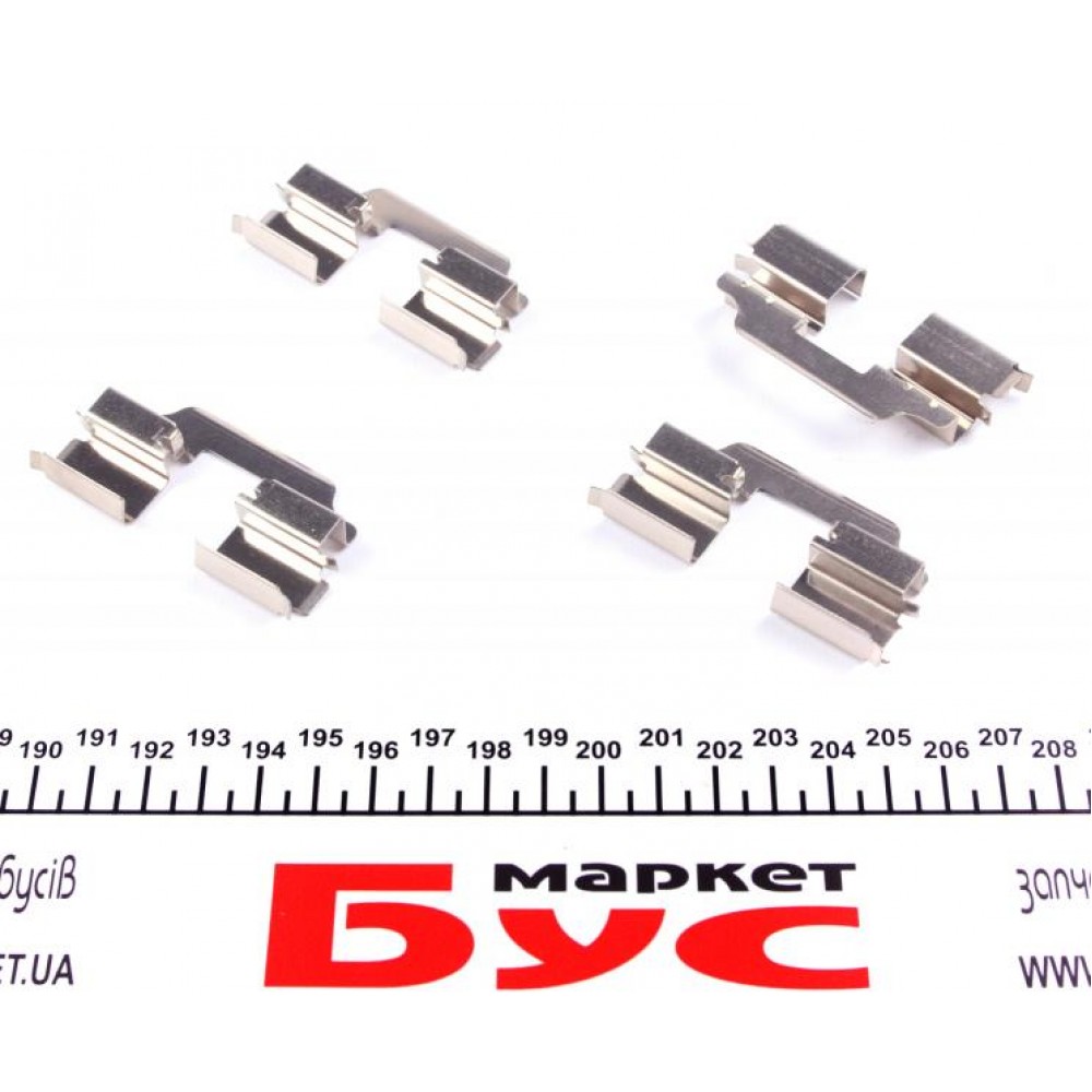 Планка супорта (заднього) прижимна (к-кт) MB M-class (W166) 11-15 (Lucas/TRW)