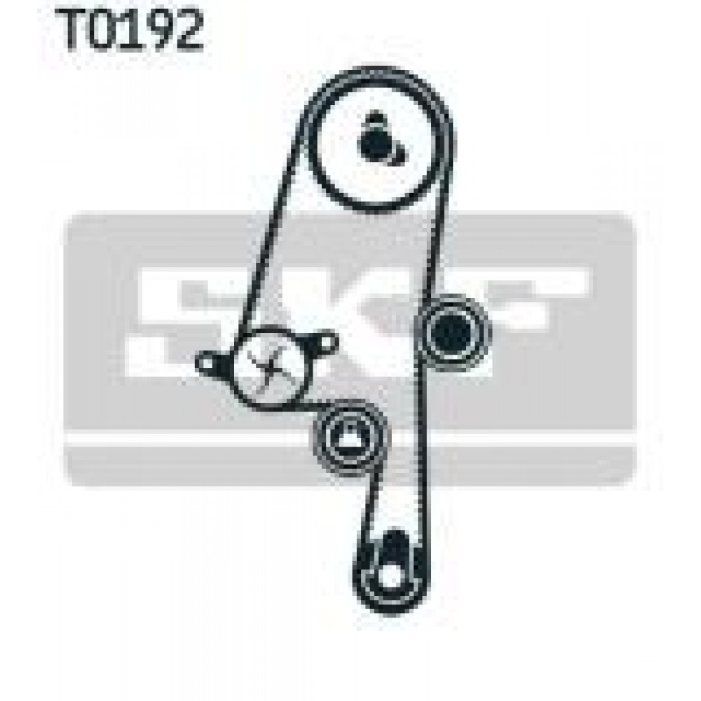 Комплект ГРМ + помпа Volvo C70/S60/S80/V60/V70/XC70/XC90 2.0-2.4D 01- (28x132z)