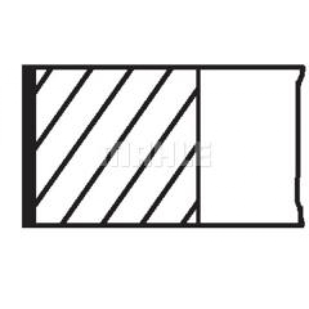 Кільця поршневі Audi A3/Porsche Cayenne/VW T5/Touareg 3.2 V6 02-09 (84.00mm/STD) (1.2-1.5-2)
