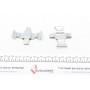 Планка супорта (переднього) прижимна (к-кт) MB E-class (W211) 02-12 (Brembo)