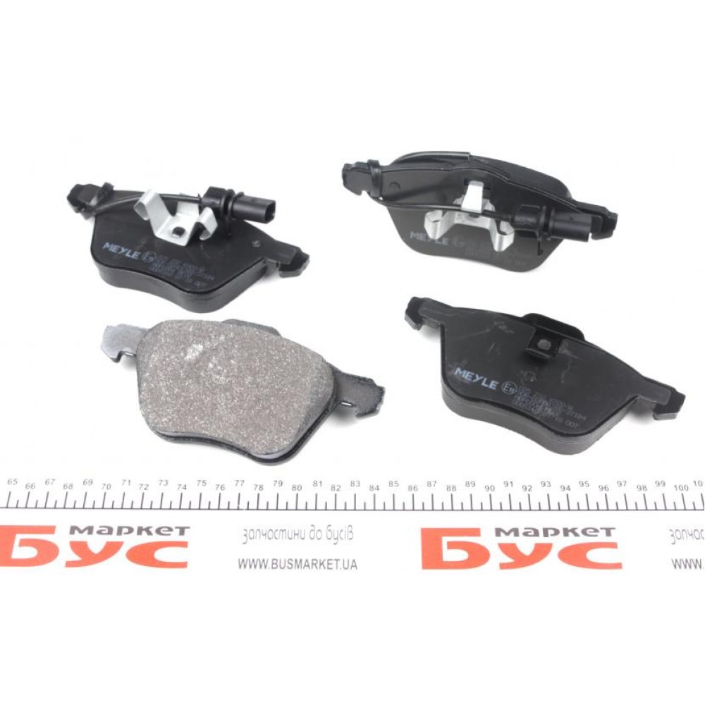 Колодки гальмівні (передні) Seat Alhambra/VW Sharan 1.8-1.9 TDI 95-10 (з датчиками) (161.6x19.4)