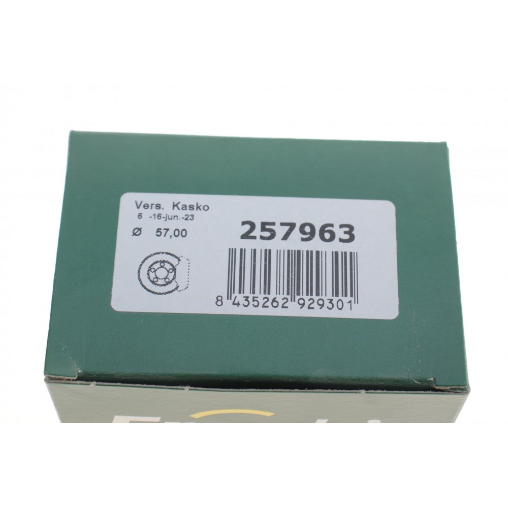 Ремкомплект супорта (переднього) Kia Ceed 06- (d=57mm) (+поршень) (Kasco)