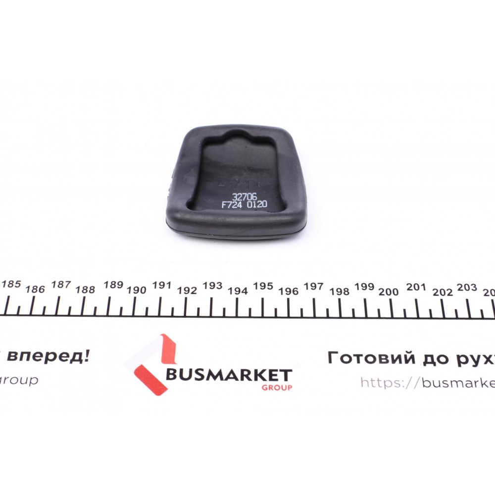 Накладка педалі гальма/зчеплення Renault Logan 04-