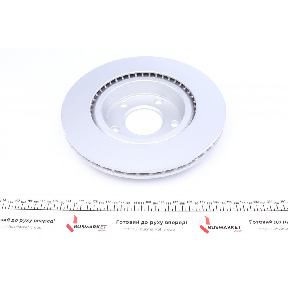 Диск гальмівний (передній) Audi A4 95-08/Seat Exeo 08-13/VW Passat 96-00 (280x22) (з покр.) (вент.)