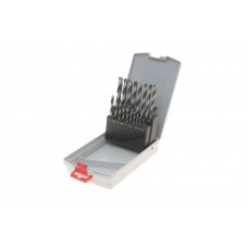 Набір свердл HSS PointTeQ ProBox (1-10mm) К-кт 19 шт.