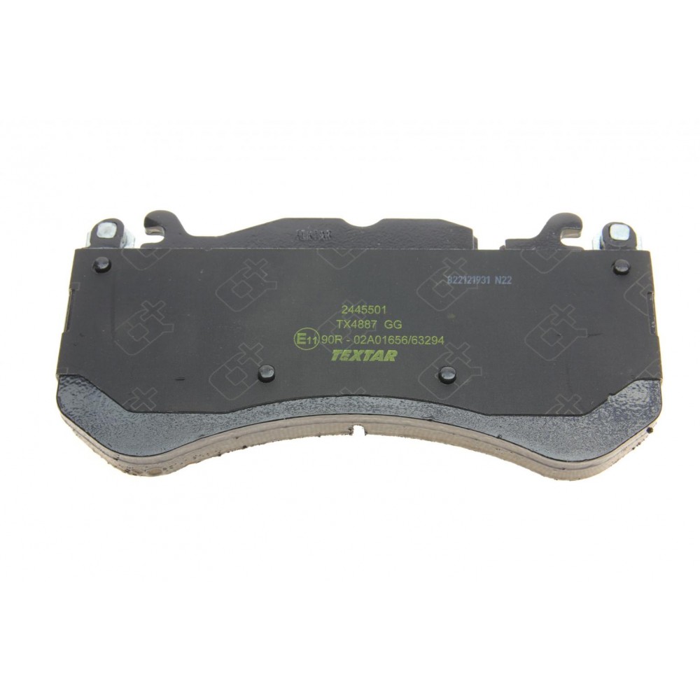 Колодки гальмівні (передні) Audi A6 4.0/5.0 08-18/A7 4.0 13-18 (Brembo) (з датчиком)