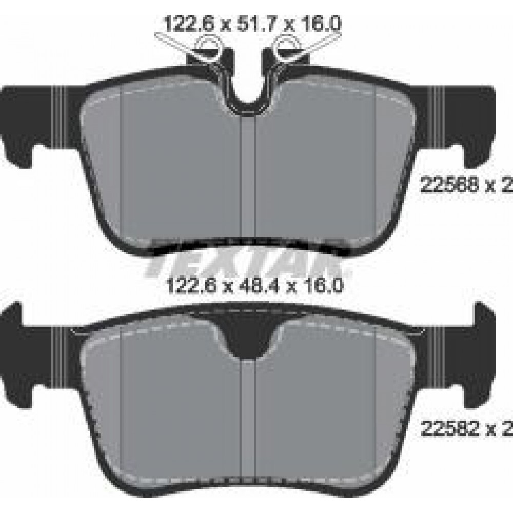 Колодки гальмівні (задні) Volvo S60 III/S90 II/ V60 II/ XC60 II (Teves) Q+