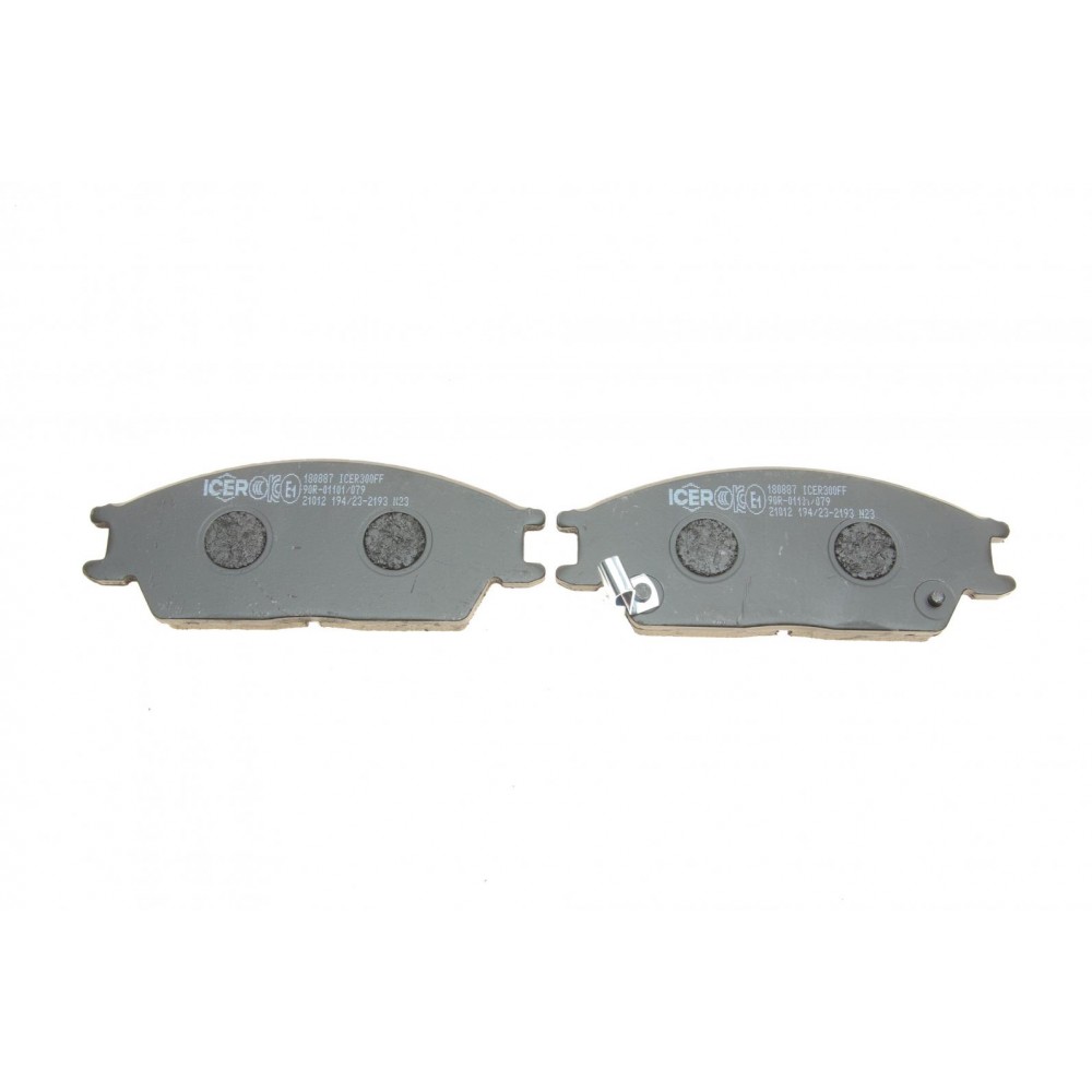 Колодки гальмівні (передні) Hyundai Accent I/II 94-05/Getz 02-10/Elantra 90-00/Pony 85-95