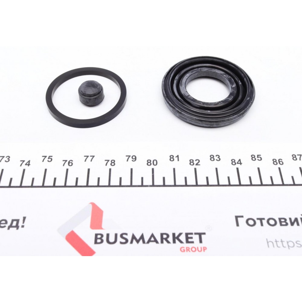 Ремкомплект супорта (заднього) Nissan Cube/Juke/Qashqai/X-Trail 07- (d=35mm) (Akebono) (+поршень)