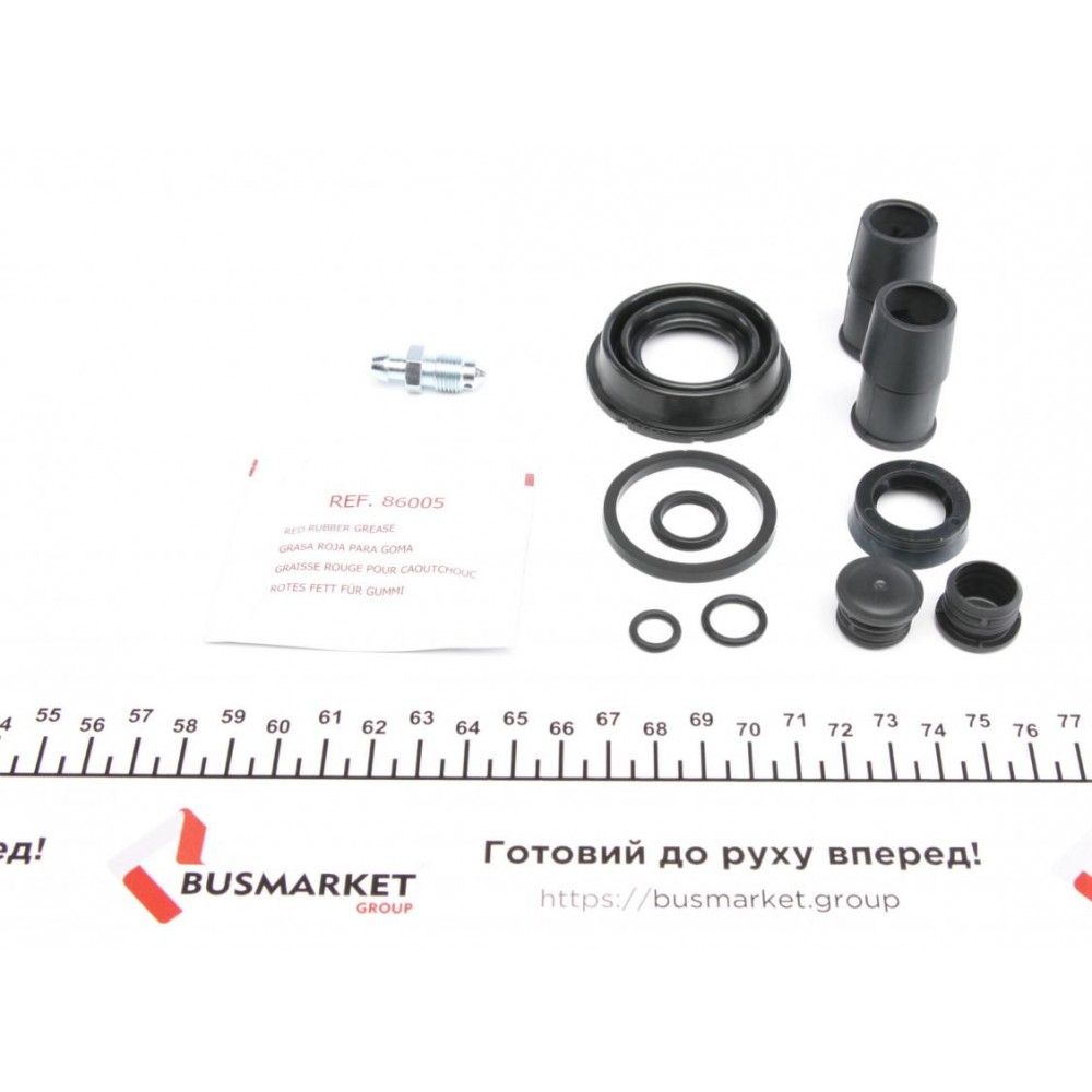 Ремкомплект супорта (заднього) Toyota Yaris 05- (d=34mm) (+поршень з механізмом) (Ate)