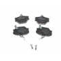 Колодки гальмівні (передні) Smart Cabrio 00-04/City Coupe 98-04/Roadster 03-05/Fortwo 04- (Bosch)