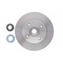 Диск гальмівний (задній) Citroen C3 09-/C4/Peugeot 307/207 04-/208 12- (249х9)(повний)(з підшипником)