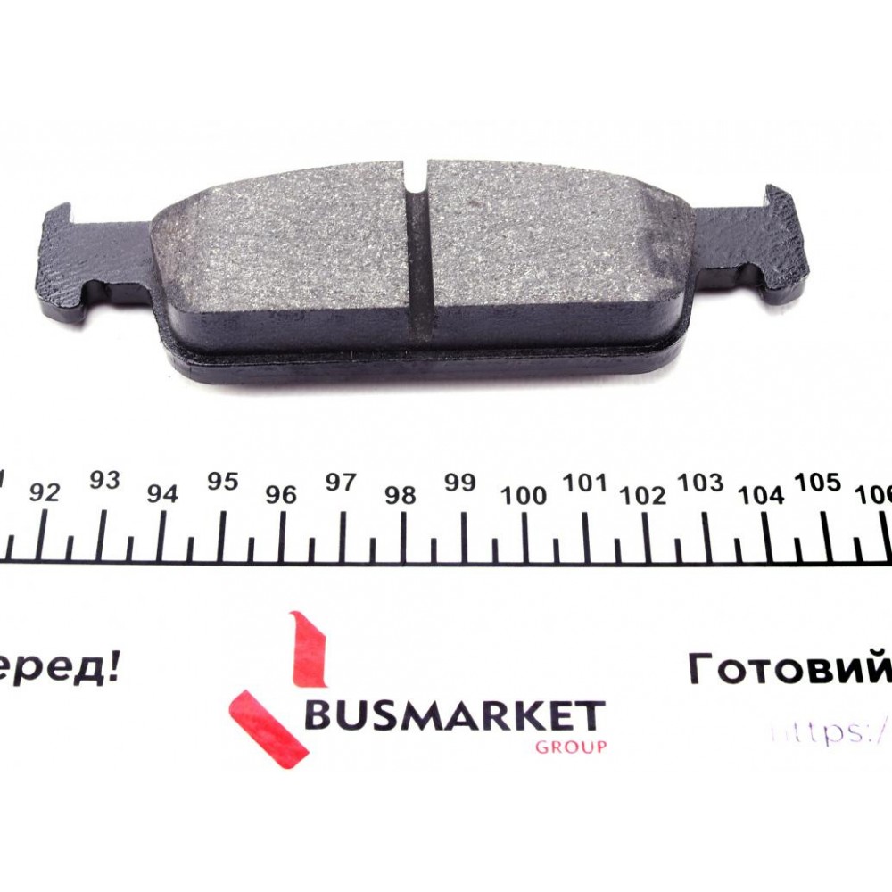Колодки гальмівні (передні) Dacia Logan II/Renault Logan II 12- (Teves) Q+