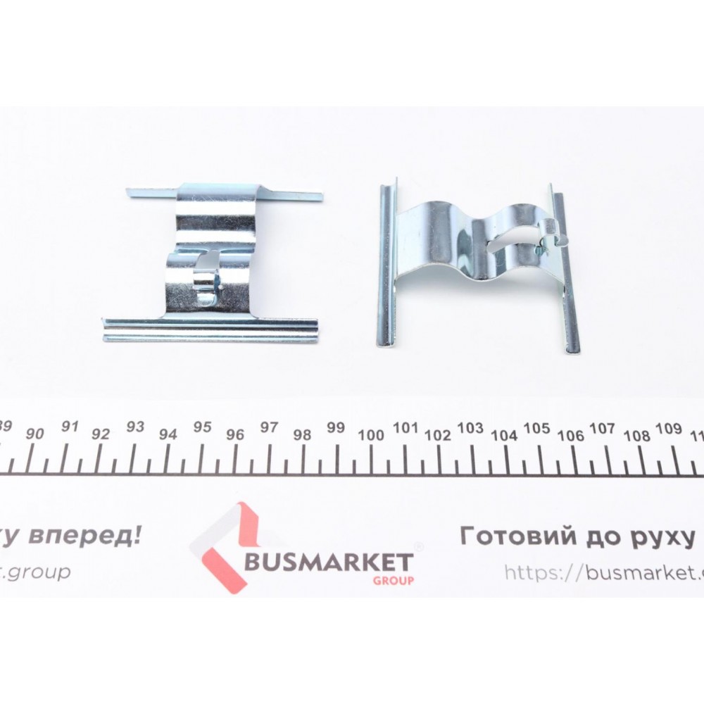 Планка супорта (заднього) прижимна (к-кт) VW Touareg/Audi Q7/Porsche Cayenne 02-15