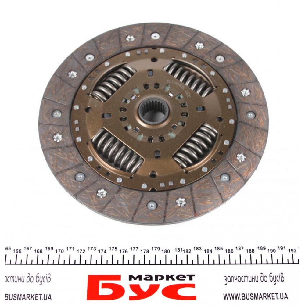 Комплект зчеплення Ford Connect 1.8TDCI 02-13 (75ps) (d=235mm) (замінено JT1190)