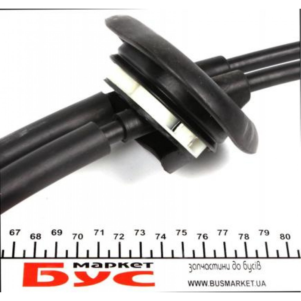 Трос куліси Citroen Berlingo/Peugeot Partner 1,6 HDi 08- (1030/1010 мм)