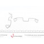 Планка супорта (переднього) прижимна (к-кт) VW T4 90-03 (Ate)