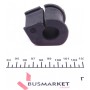 Втулка стабілізатора (переднього) Citroen C1/ Peugeot 107 05-14 (d=22mm)