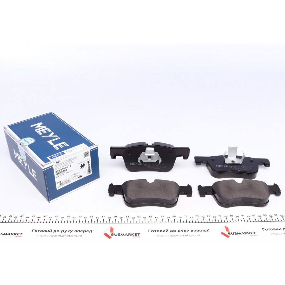 Колодки гальмівні (передні) BMW 1 (F20)/3 (F30)/4 (F32) 10-
