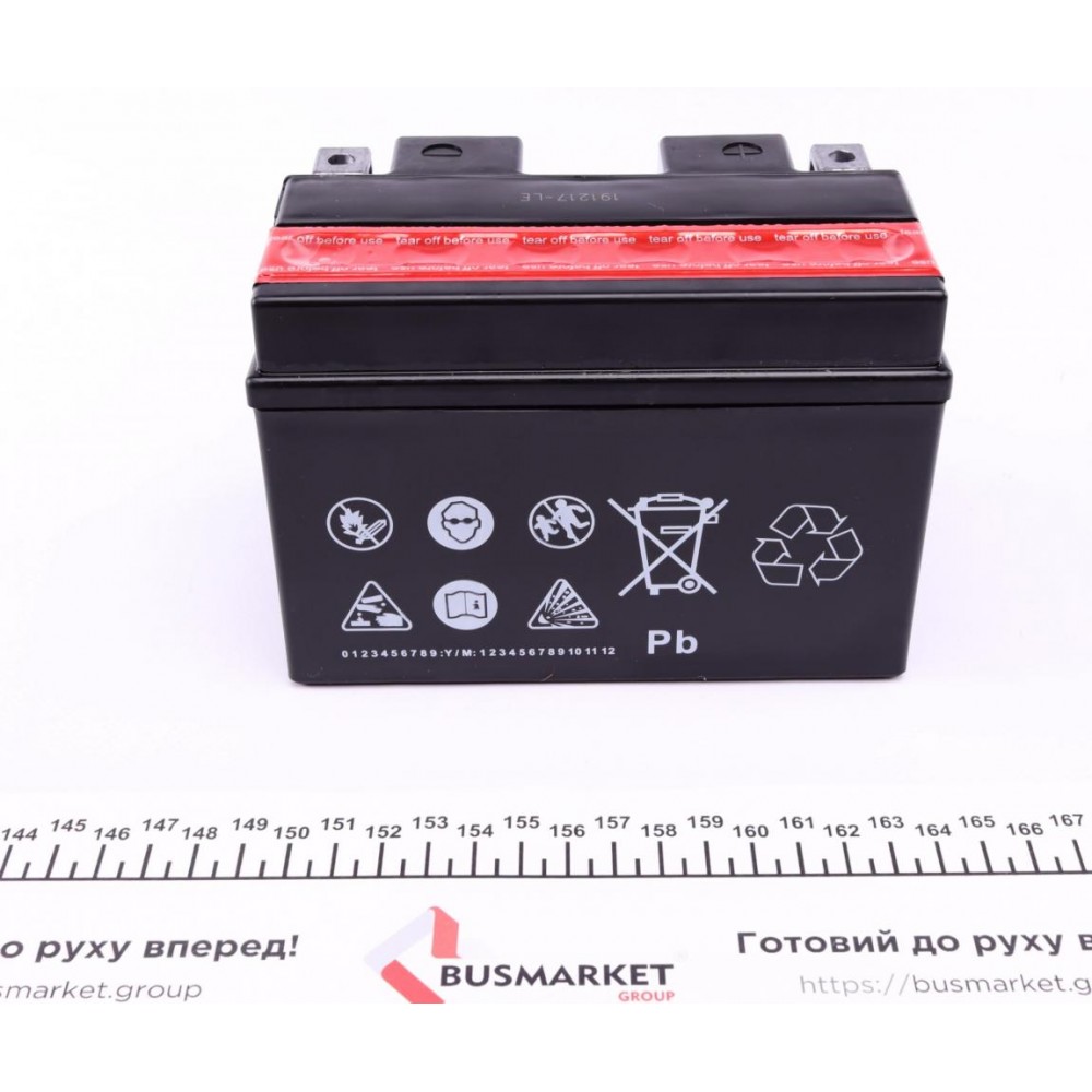 Акумуляторная батарея 9.5Ah/130A (150x87x105/+L/B0) (AGM) (мото) (сухозаряжений)