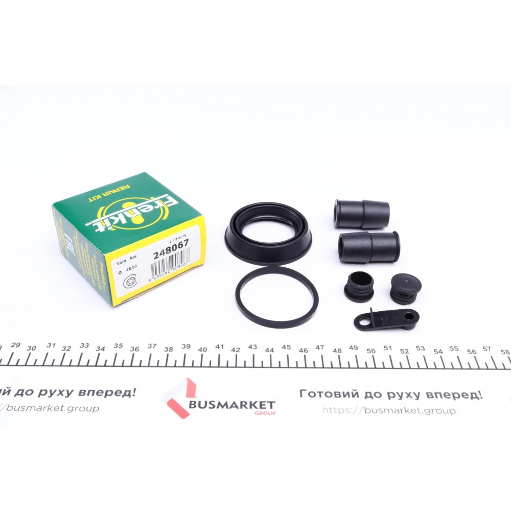 Ремкомплект супорта (переднього/заднього) VW Tiguan/Renault Clio IV 11- (d=48mm) (Ate)