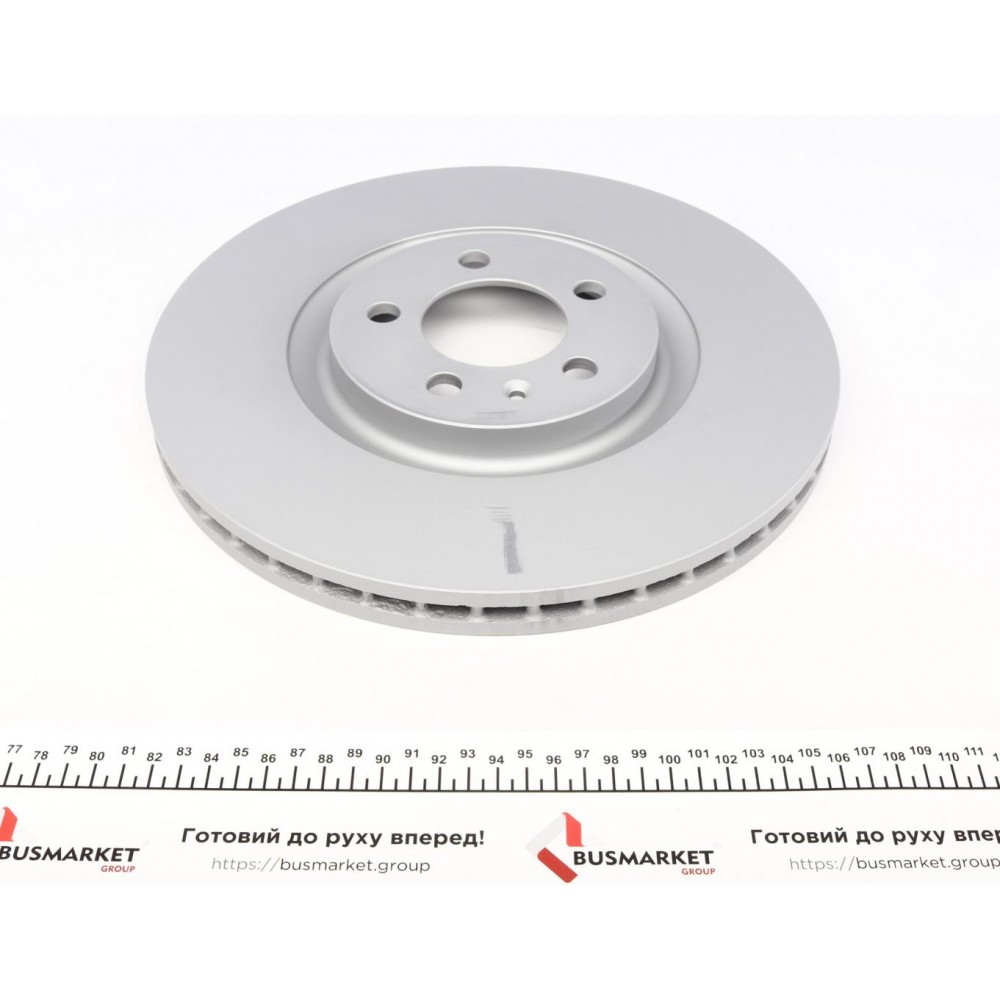 Диск гальмівний (передній) Audi A1 10-18/VW Polo 14-/Seat Ibiza 15-17 (310x25) (з покриттям) (вентил.)