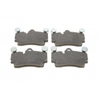 Колодки гальмівні (задні) Audi Q7/VW Touareg 2.5D-6.0D 02- (Brembo)