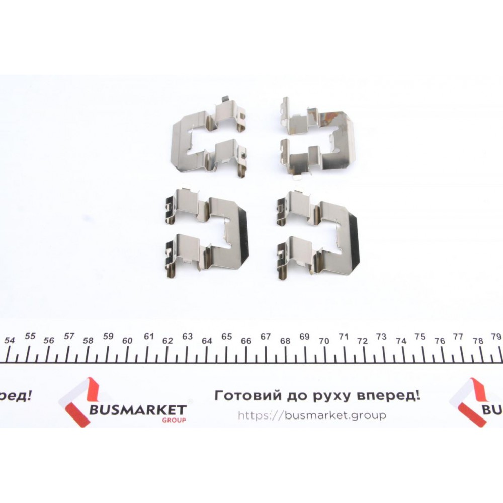 Планка супорта (переднього) прижимна (к-кт) Hyundai Santa Fe 06- (Mando)