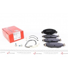 Колодки гальмівні (передні) Citroen С5 01- (Bendix-Bosch) (з датчиком)