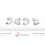 Планка супорта (переднього) прижимна (к-кт) Dacia Logan/Renault Megane I 96- (Lucas)