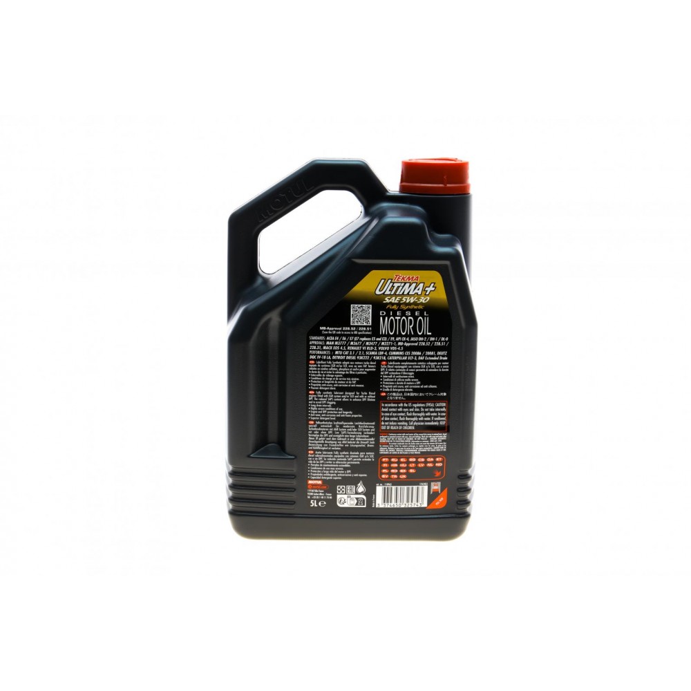 Олива 5W30 Tekma Ultima + (5L) (MAN M3477/MB 228.51/RVI RLD-3/VOLVO VDS-4/SCANIA LowAsh) (107299)
