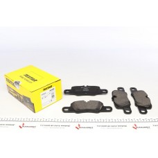 Колодки гальмівні (задні) Porsche Panamera 09- (Brembo)