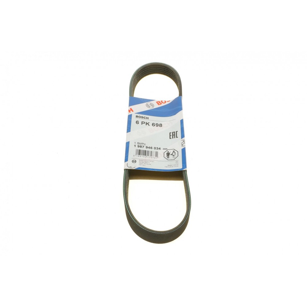 Ремінь генератора поліклиновий Citroen Jumper/Fiat Ducato/Peugeot Boxer 2.0 94- (6PK698)