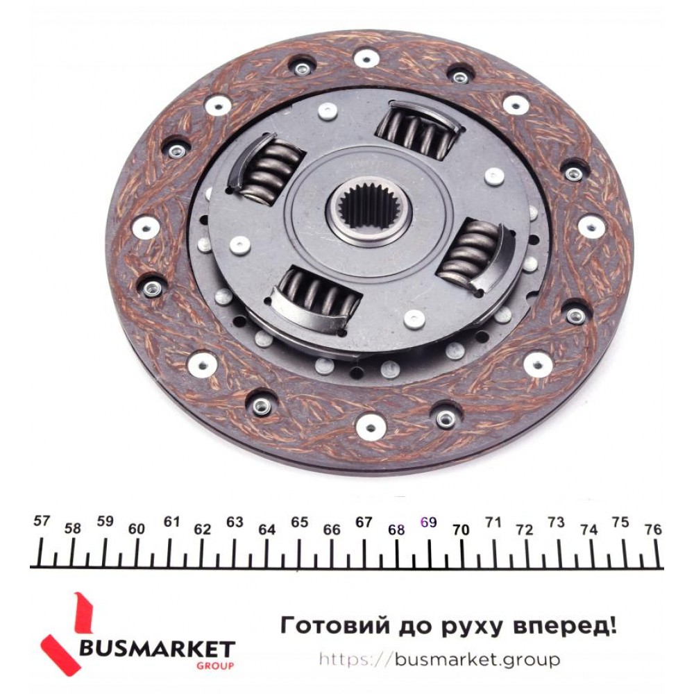 Комплект зчеплення VW Polo 1.0 81-94 (d=180mm) (+вижимний)
