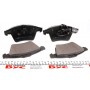 Колодки гальмівні (передні) VW T5 03- (20.1mm/18.7mm)