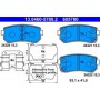 Колодки гальмівні (задні) Hyundai Accent/I20/I30/Ix35/Sonata/Kia Ceed/Rio/Sportage 1.2-3.3 05- (Mando)