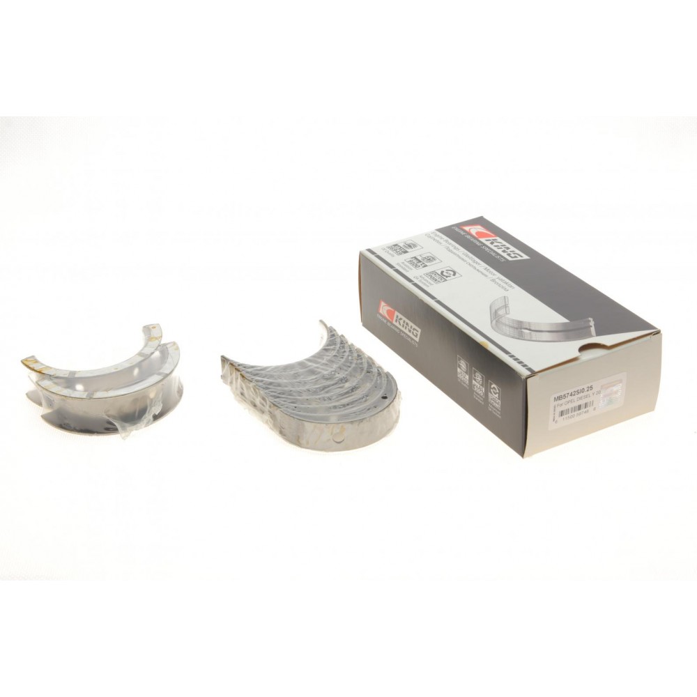 Вкладиші корінні Opel Astra/Vectra 2.0/2.2 DTI 96-05 (+0.25)
