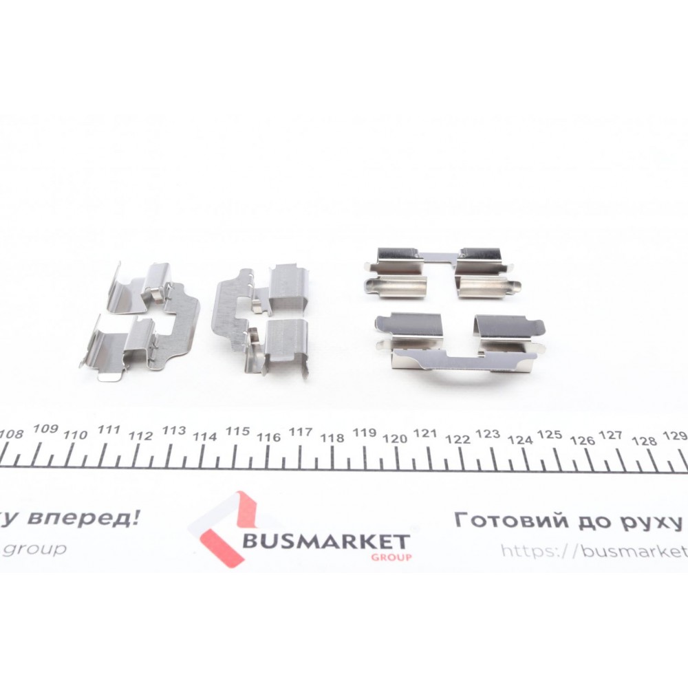 Планка супорта (заднього) прижимна (к-кт) Renault Scenic III/Megane III 1.2-2.0dCi 08- (Lucas)