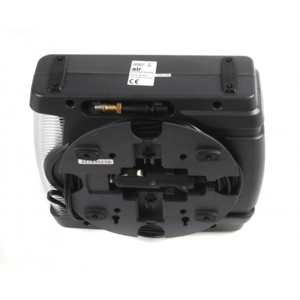 Компресор автомобільний 12V/120W/5.5 BAR (авто вимк./Ліхтар/цифровий манометр PSI/кПа/бар)