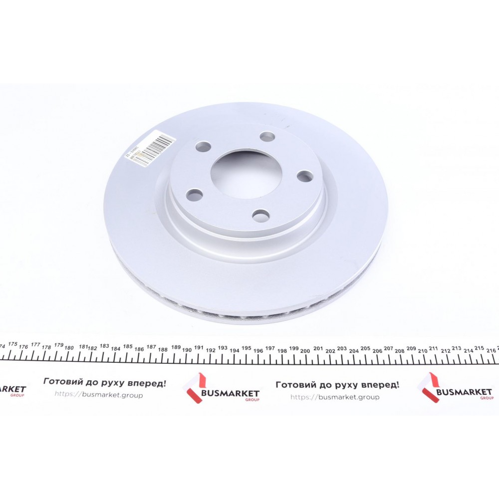 Диск гальмівний (передній) Audi A4 95-08/Seat Exeo 08-13/VW Passat 96-00 (280x22) (з покр.) (вент.)