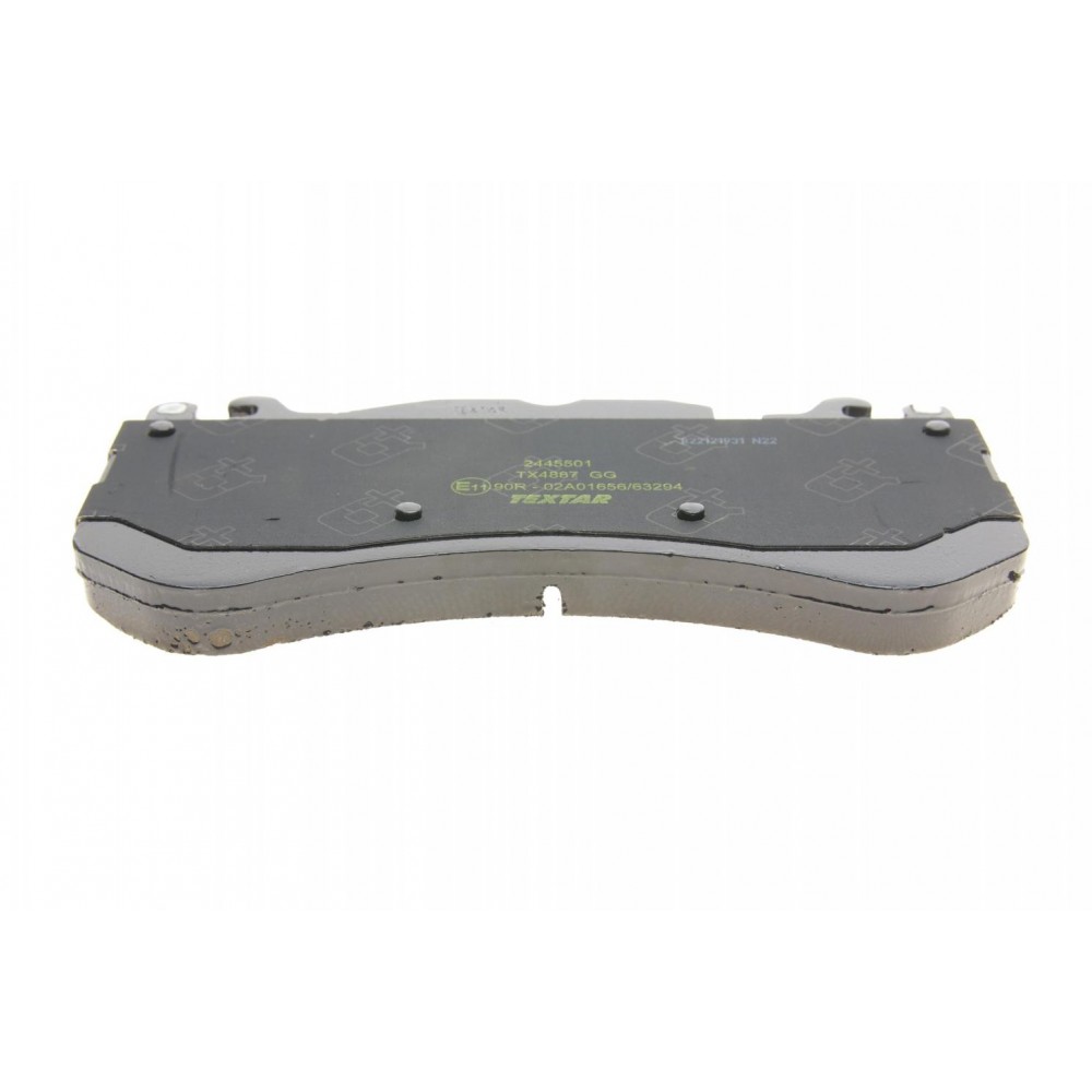 Колодки гальмівні (передні) Audi A6 4.0/5.0 08-18/A7 4.0 13-18 (Brembo) (з датчиком)