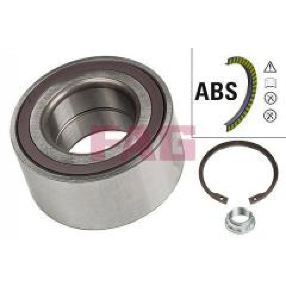 Підшипник маточини (задньої) BMW 1 (E82/E88)/3 (E91/E93) 05-13 (45x85x41)(+ABS)
