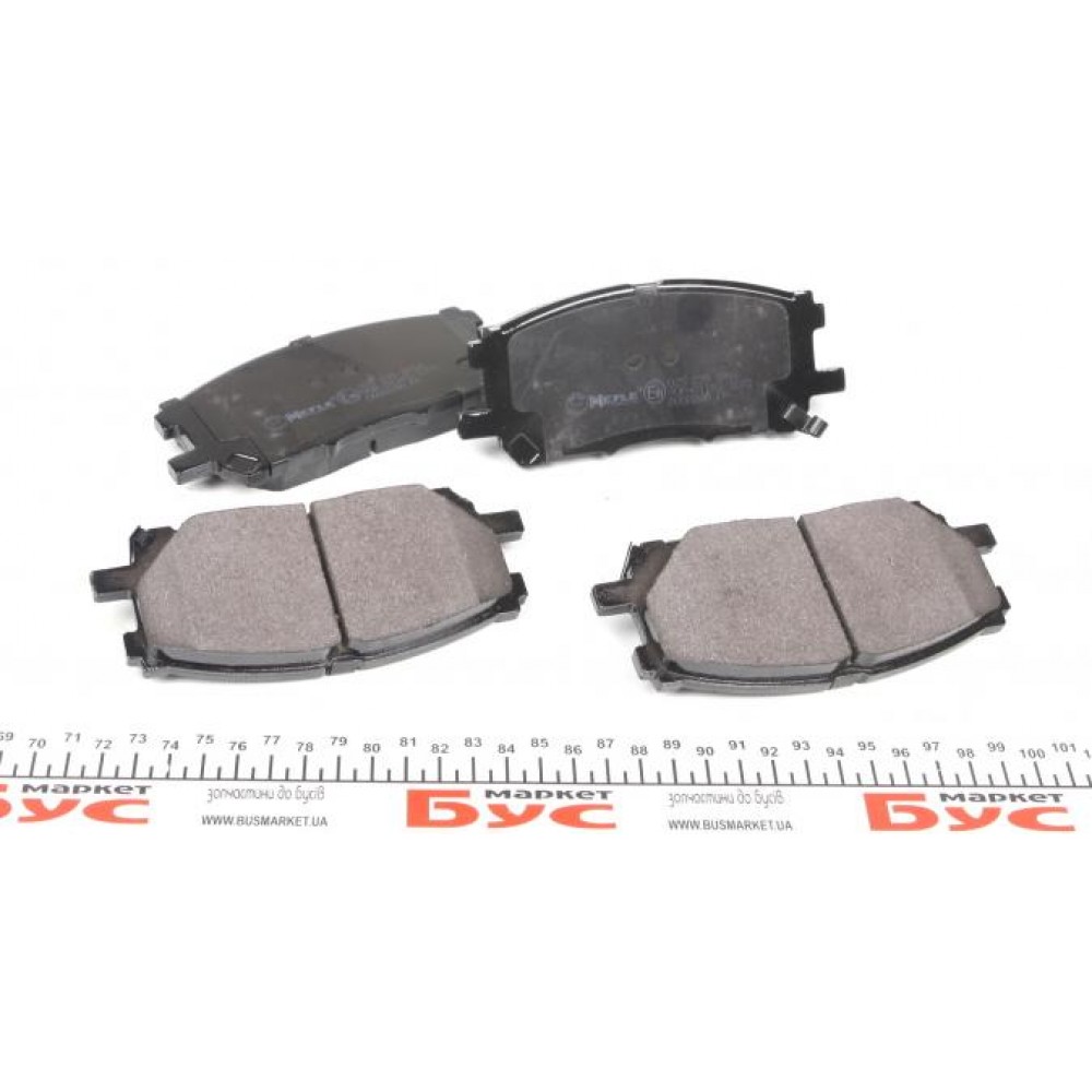 Колодки гальмівні (передні) Lexus RX 03- (140.8x59.5)