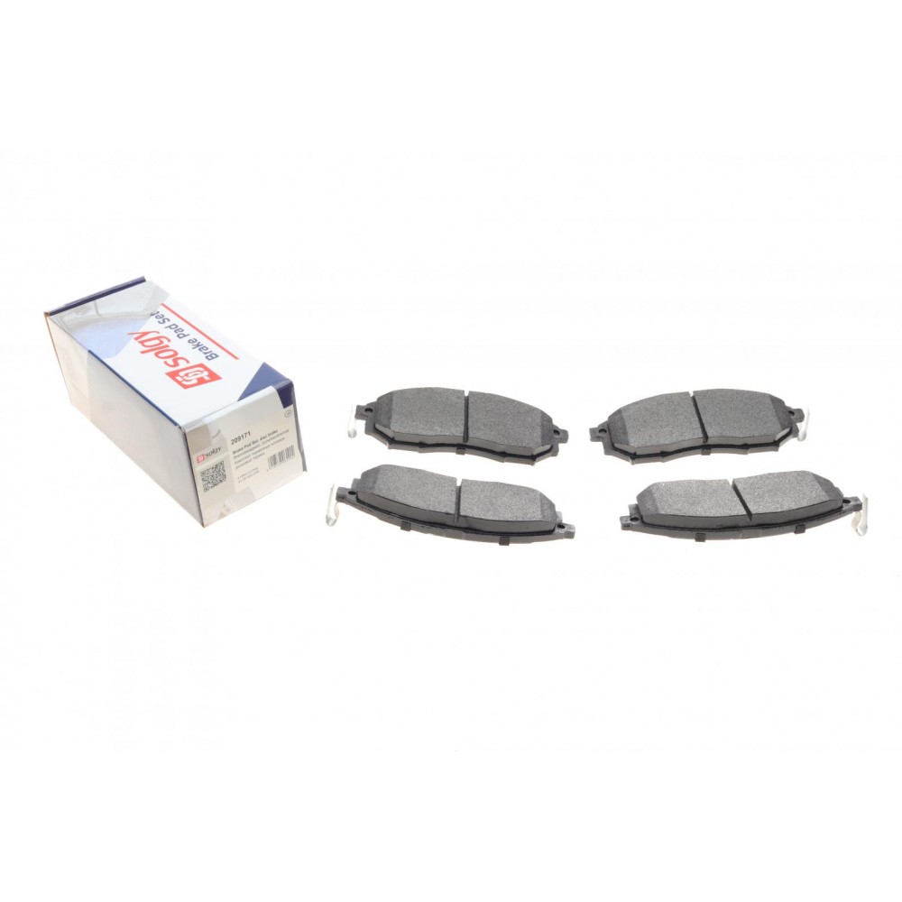 Колодки гальмівні (передні) Renault Koleos 08-/Nissan Qashqai 07-13/Pathfinder/NP300/Murano 05-