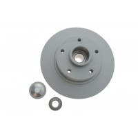Диск гальмівний (задній) Renault Megane III/Scenic III 08- (260x8)(з підшипником)(+ABS)