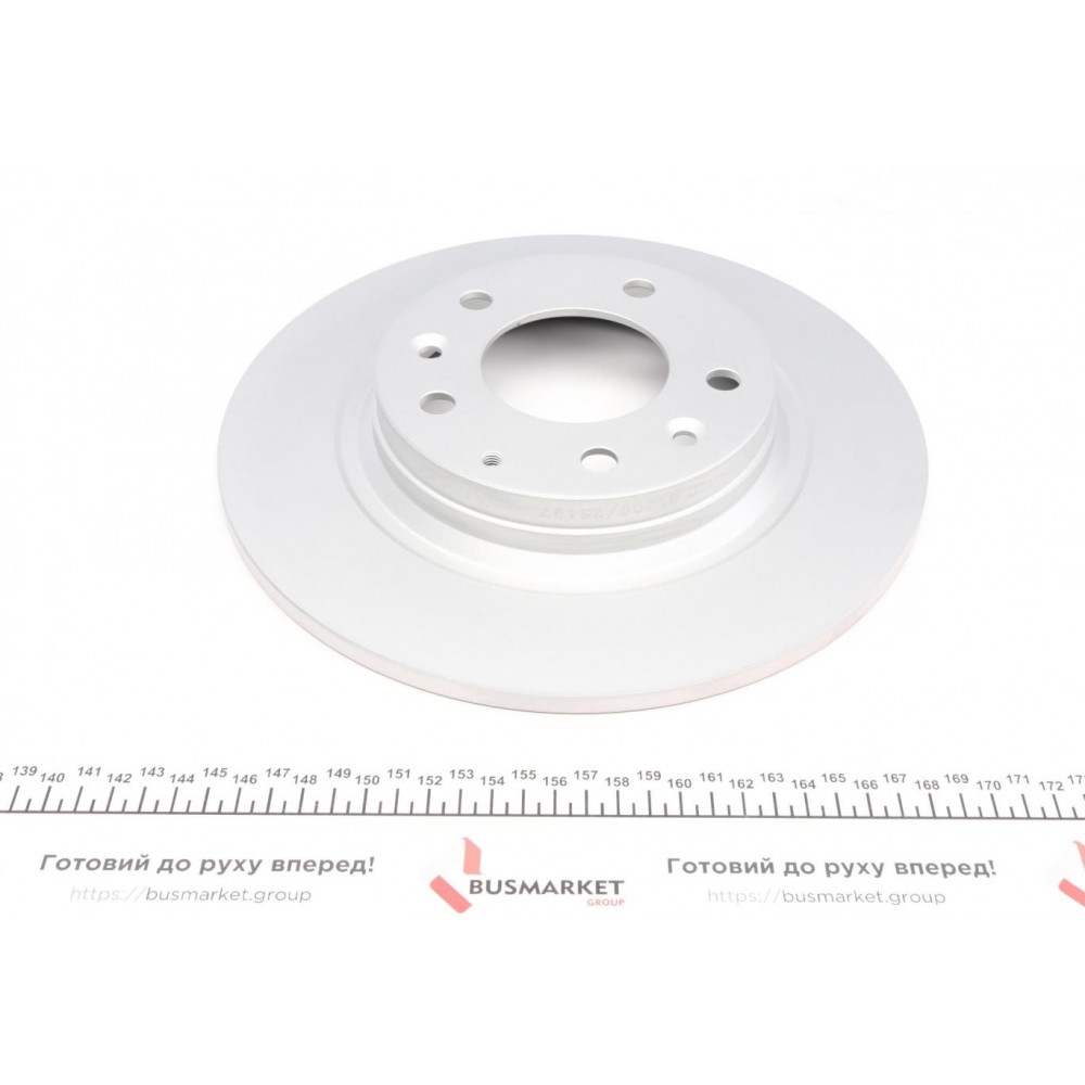 Диск гальмівний (задній) Mazda 6 02-13/626 98-02/MX-5 05-14 (280x10) (з покриттям) (повний)
