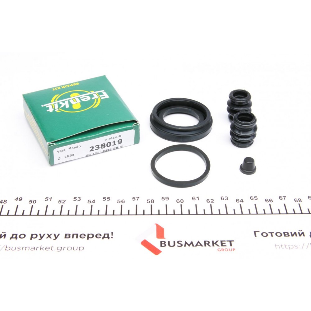 Ремкомплект супорта (заднього) Hyundai Santa Fe 01- (d=36mm) (Mando)