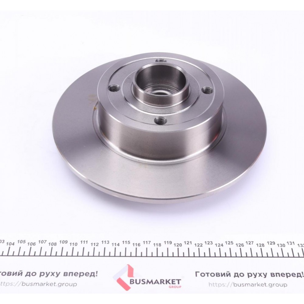 Диск гальмівний (задній) Renault Clio 05-/Megane 02- (240х8) (+ABS) (з підшипником) (+ESP) (повний)